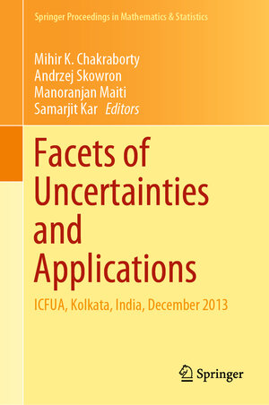 Buchcover Facets of Uncertainties and Applications  | EAN 9788132223009 | ISBN 81-322-2300-4 | ISBN 978-81-322-2300-9