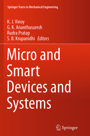 Buchcover Micro and Smart Devices and Systems | EAN 9788132229735 | ISBN 81-322-2973-8 | ISBN 978-81-322-2973-5