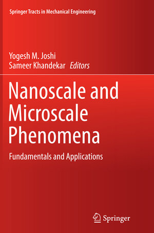 Buchcover Nanoscale and Microscale Phenomena | EAN 9788132235361 | ISBN 81-322-3536-3 | ISBN 978-81-322-3536-1