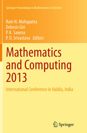 Buchcover Mathematics and Computing 2013 | EAN 9788132235385 | ISBN 81-322-3538-X | ISBN 978-81-322-3538-5