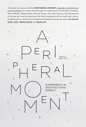 Buchcover A Peripheral Moment | EAN 9788492861576 | ISBN 84-92861-57-6 | ISBN 978-84-92861-57-6