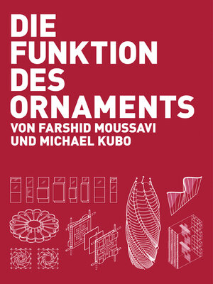 Buchcover Die Funktion des Ornaments | Farshid Moussavi | EAN 9788496954328 | ISBN 84-96954-32-3 | ISBN 978-84-96954-32-8