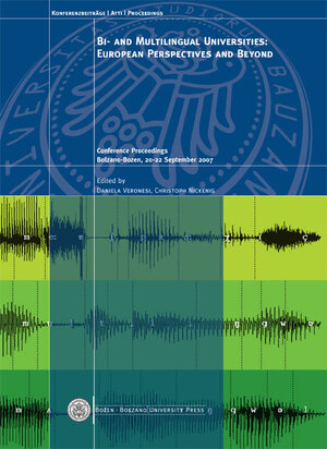 Buchcover Bi- and Multilingual Universities: European Perspectives and Beyond  | EAN 9788860460240 | ISBN 88-6046-024-7 | ISBN 978-88-6046-024-0