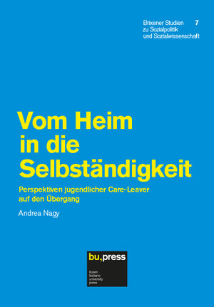 Buchcover Vom Heim in die Selbständigkeit | Andrea Nagy | EAN 9788860461858 | ISBN 88-6046-185-5 | ISBN 978-88-6046-185-8