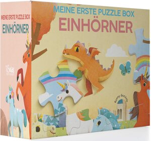 Buchcover Meine Erste Puzzle Box: Einhörner  | EAN 9788863125481 | ISBN 88-6312-548-1 | ISBN 978-88-6312-548-1