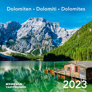 Buchcover Dolomiten Postkartenkalender 2023  | EAN 9788868395940 | ISBN 88-6839-594-0 | ISBN 978-88-6839-594-0