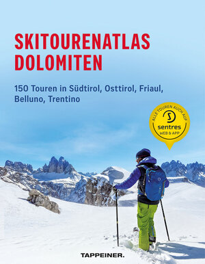 Buchcover Skitourenatlas Dolomiten  | EAN 9788870739343 | ISBN 88-7073-934-1 | ISBN 978-88-7073-934-3