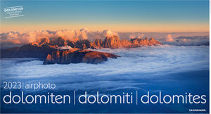 Buchcover Luftbildkalender Dolomiten 2023  | EAN 9788870739848 | ISBN 88-7073-984-8 | ISBN 978-88-7073-984-8