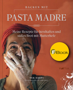 Buchcover Backen mit Pasta Madre | Vea Carpi | EAN 9788872837597 | ISBN 88-7283-759-6 | ISBN 978-88-7283-759-7