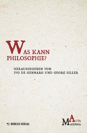 Buchcover Was kann Philosophie?  | EAN 9788894801125 | ISBN 88-94801-12-8 | ISBN 978-88-94801-12-5