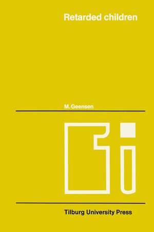 Buchcover Retarded Children | M. Geensen | EAN 9789023729150 | ISBN 90-237-2915-3 | ISBN 978-90-237-2915-0