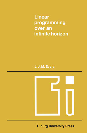 Buchcover Linear programming over an infinite horizon | J.J.M. Evers | EAN 9789023729174 | ISBN 90-237-2917-X | ISBN 978-90-237-2917-4
