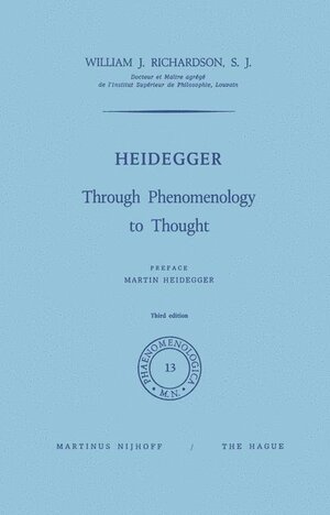 Buchcover Heidegger | W.J. Richardson | EAN 9789024702466 | ISBN 90-247-0246-1 | ISBN 978-90-247-0246-6