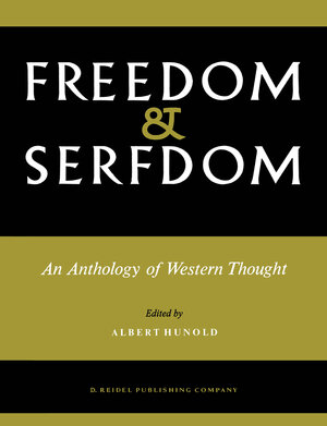 Buchcover Freedom and Serfdom | EAN 9789027700070 | ISBN 90-277-0007-9 | ISBN 978-90-277-0007-0