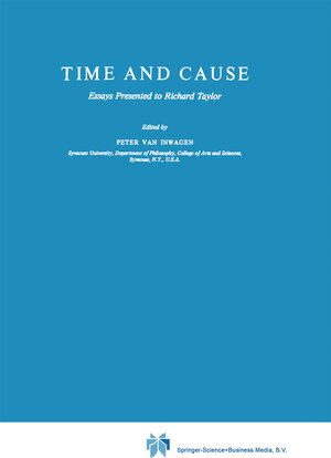 Buchcover Time and Cause | EAN 9789027710482 | ISBN 90-277-1048-1 | ISBN 978-90-277-1048-2