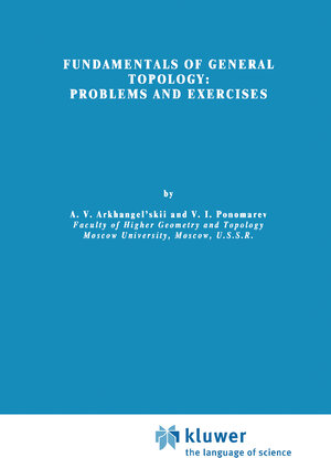 Buchcover Fundamentals of General Topology | A.V. Arkhangel'skii | EAN 9789027713551 | ISBN 90-277-1355-3 | ISBN 978-90-277-1355-1