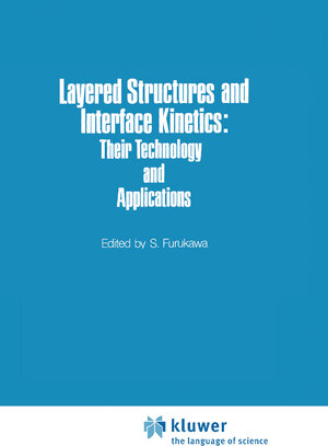 Buchcover Layered Structures and Interface Kinetics  | EAN 9789027719393 | ISBN 90-277-1939-X | ISBN 978-90-277-1939-3