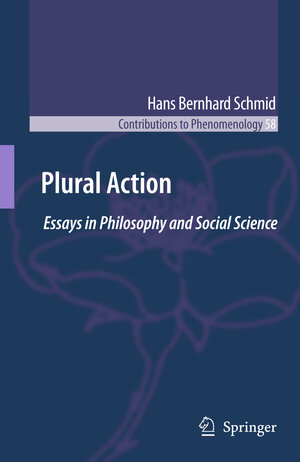 Buchcover Plural Action | Hans Bernhard Schmid | EAN 9789048124367 | ISBN 90-481-2436-0 | ISBN 978-90-481-2436-7