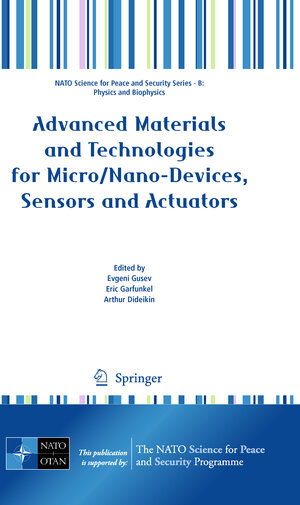 Buchcover Advanced Materials and Technologies for Micro/Nano-Devices, Sensors and Actuators | EAN 9789048138050 | ISBN 90-481-3805-1 | ISBN 978-90-481-3805-0