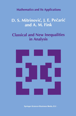 Buchcover Classical and New Inequalities in Analysis | Dragoslav S. Mitrinovic | EAN 9789048142255 | ISBN 90-481-4225-3 | ISBN 978-90-481-4225-5