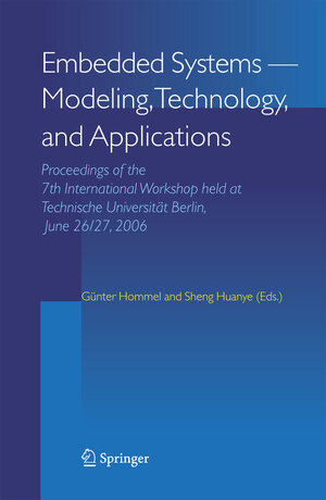 Buchcover Embedded Systems -- Modeling, Technology, and Applications  | EAN 9789048172306 | ISBN 90-481-7230-6 | ISBN 978-90-481-7230-6