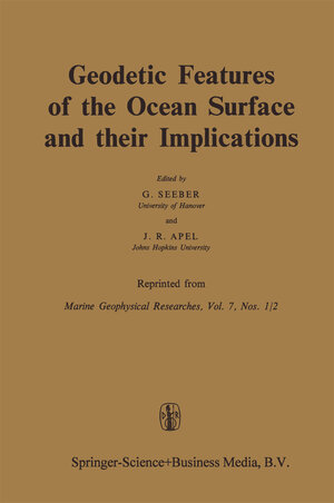 Buchcover Geodetic Features of the Ocean Surface and their Implications | EAN 9789048184057 | ISBN 90-481-8405-3 | ISBN 978-90-481-8405-7