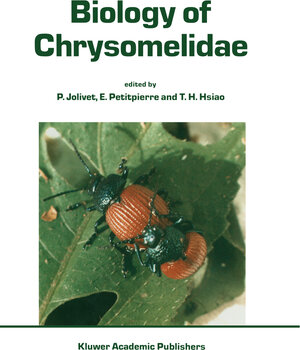 Buchcover Biology of Chrysomelidae | EAN 9789061936558 | ISBN 90-6193-655-1 | ISBN 978-90-6193-655-8