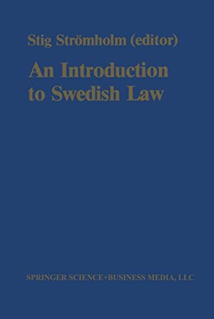 Buchcover An Introduction to Swedish Law: Volume 1  | EAN 9789065440198 | ISBN 90-6544-019-4 | ISBN 978-90-6544-019-8