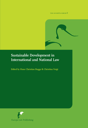 Buchcover Sustainable Development in International and National Law  | EAN 9789076871844 | ISBN 90-76871-84-1 | ISBN 978-90-76871-84-4