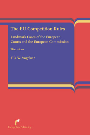 Buchcover The EU Competition Rules  | EAN 9789089520913 | ISBN 90-8952-091-0 | ISBN 978-90-8952-091-3