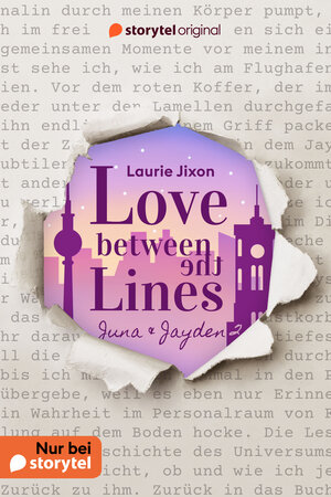 Buchcover Love between the Lines | Laurie Jixon | EAN 9789152164228 | ISBN 91-521-6422-5 | ISBN 978-91-521-6422-8