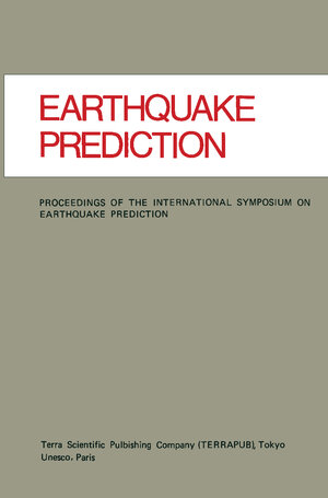 Buchcover Earthquake Prediction  | EAN 9789231018831 | ISBN 92-3-101883-3 | ISBN 978-92-3-101883-1