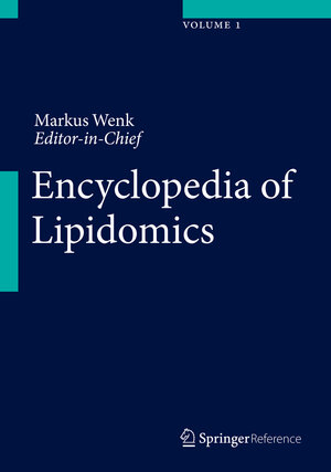 Buchcover Encyclopedia of Lipidomics  | EAN 9789400774667 | ISBN 94-007-7466-4 | ISBN 978-94-007-7466-7