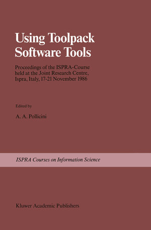 Buchcover Using Toolpack Software Tools | EAN 9789400908796 | ISBN 94-009-0879-2 | ISBN 978-94-009-0879-6