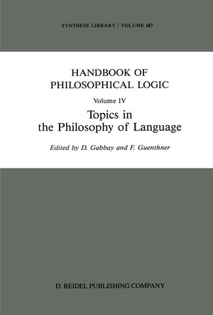 Buchcover Handbook of Philosophical Logic | EAN 9789400911710 | ISBN 94-009-1171-8 | ISBN 978-94-009-1171-0