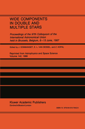 Buchcover Wide Components in Double and Multiple Stars  | EAN 9789400929876 | ISBN 94-009-2987-0 | ISBN 978-94-009-2987-6