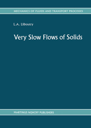 Buchcover Very Slow Flows of Solids  | EAN 9789400935631 | ISBN 94-009-3563-3 | ISBN 978-94-009-3563-1