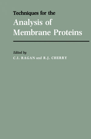 Buchcover Techniques for the Analysis of Membrane Proteins | EAN 9789400940857 | ISBN 94-009-4085-8 | ISBN 978-94-009-4085-7