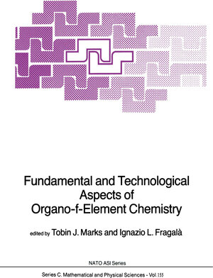 Buchcover Fundamental and Technological Aspects of Organo-f-Element Chemistry | EAN 9789400954069 | ISBN 94-009-5406-9 | ISBN 978-94-009-5406-9