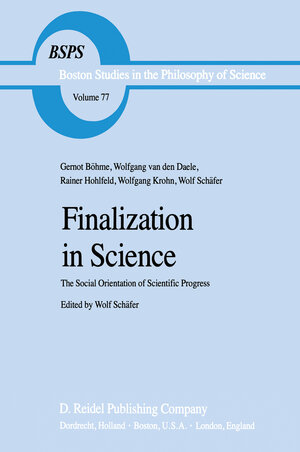 Buchcover Finalization in Science | Wolf Schäfer | EAN 9789400970823 | ISBN 94-009-7082-X | ISBN 978-94-009-7082-3