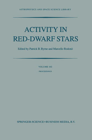 Buchcover Activity in Red-Dwarf Stars | EAN 9789400971578 | ISBN 94-009-7157-5 | ISBN 978-94-009-7157-8