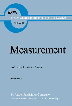 Buchcover Measurement | Karel Berka | EAN 9789400978287 | ISBN 94-009-7828-6 | ISBN 978-94-009-7828-7
