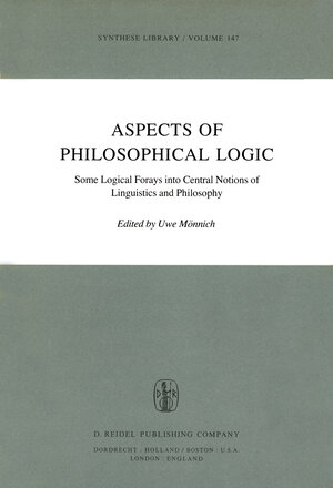 Buchcover Aspects of Philosophical Logic | EAN 9789400983861 | ISBN 94-009-8386-7 | ISBN 978-94-009-8386-1