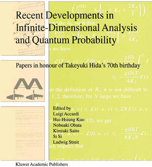 Buchcover Recent Developments in Infinite-Dimensional Analysis and Quantum Probability | EAN 9789401008426 | ISBN 94-010-0842-6 | ISBN 978-94-010-0842-6