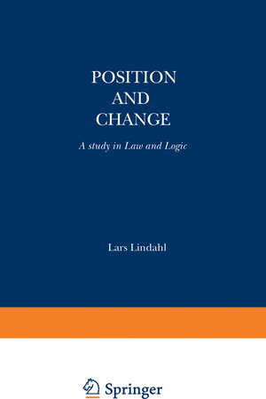 Buchcover Position and Change | L. Lindahl | EAN 9789401012027 | ISBN 94-010-1202-4 | ISBN 978-94-010-1202-7