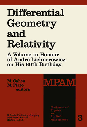 Buchcover Differential Geometry and Relativity  | EAN 9789401015080 | ISBN 94-010-1508-2 | ISBN 978-94-010-1508-0
