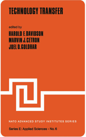 Buchcover Technology Transfer | H.F. Davidson | EAN 9789401019224 | ISBN 94-010-1922-3 | ISBN 978-94-010-1922-4