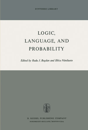 Buchcover Logic, Language, and Probability | EAN 9789401025683 | ISBN 94-010-2568-1 | ISBN 978-94-010-2568-3