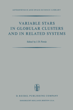 Buchcover Variable Stars in Globular Clusters and in Related Systems | EAN 9789401025928 | ISBN 94-010-2592-4 | ISBN 978-94-010-2592-8