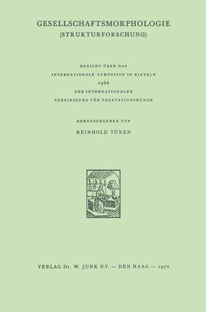 Buchcover Gesellschaftsmorphologie  | EAN 9789401033534 | ISBN 94-010-3353-6 | ISBN 978-94-010-3353-4